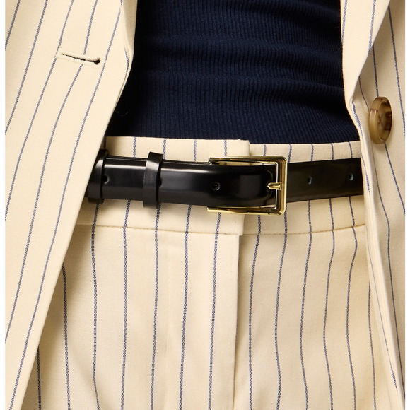 J.Crew Collection Portia Pant Ivory Pinstripe Italian Wool Classic US 00 NWT - Picture 3 of 15